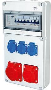 Actual product image Gewiss GEWI AS05070 ST-COM 3XST/230/16/3P IEC400/32/16/5P