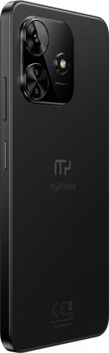 Actual product image Myphone N23 | Plus | Cosmic black | 6.7 " | AMOLED | 1080 x 2412 pixels | Mediatek | G99 | Internal RAM 8 GB (256 GB, Cosmic Black, 6.70", Dual SIM)