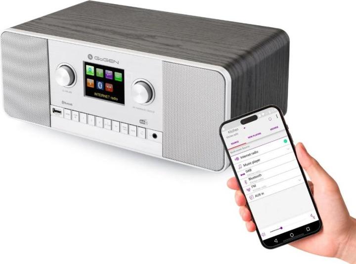 Produktbild GoGen Internet DAB+ Radio IR257BTDAB (DAB+, Internetradio, Bluetooth, WLAN)