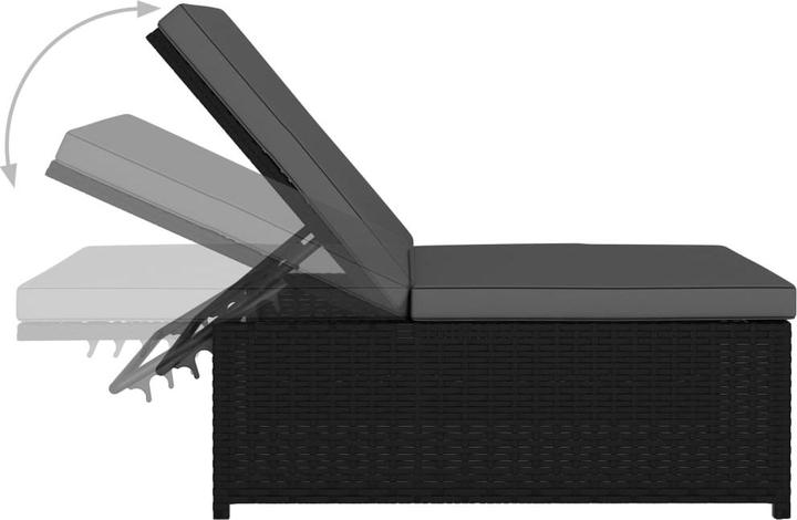 Produktbild vidaXL Gartensessel verstellbar (190 cm)