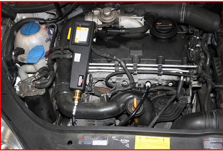 Actual product image KS Tools Compression pressure test instrument for diesel engines with diagram recorder, 53 pcs