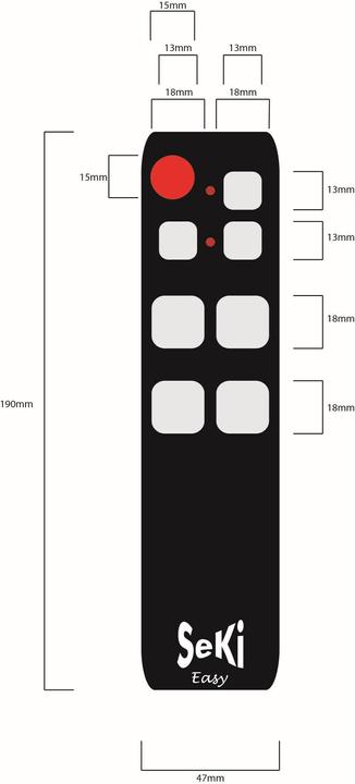 Immagine prodotto Seki Easy (Telecomando universale, Infrarossi)