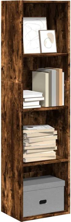 Immagine prodotto vidaXL Bücherregal Regal Standregal Büroregal Aufbewahrungsregal Räuchereiche (30 x 40 x 152 cm)