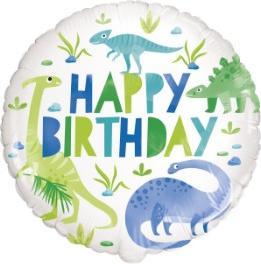 Unique Folienballon Kleine Dinos (1 x)