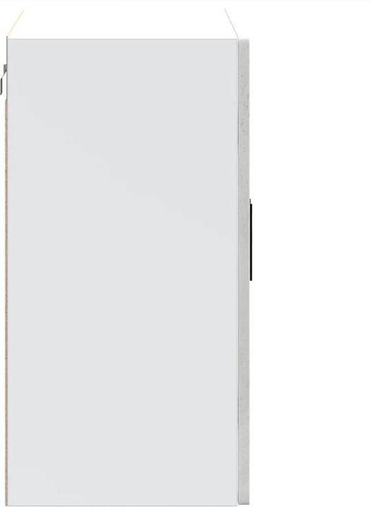Actual product image VidaXL Kitchen wall unit with glass door Porto concrete grey Kitchen wall unit (80 x 31 x 60 cm)