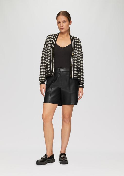 Image du produit S.Oliver Bermuda Shorts aus Lederimitat (40)