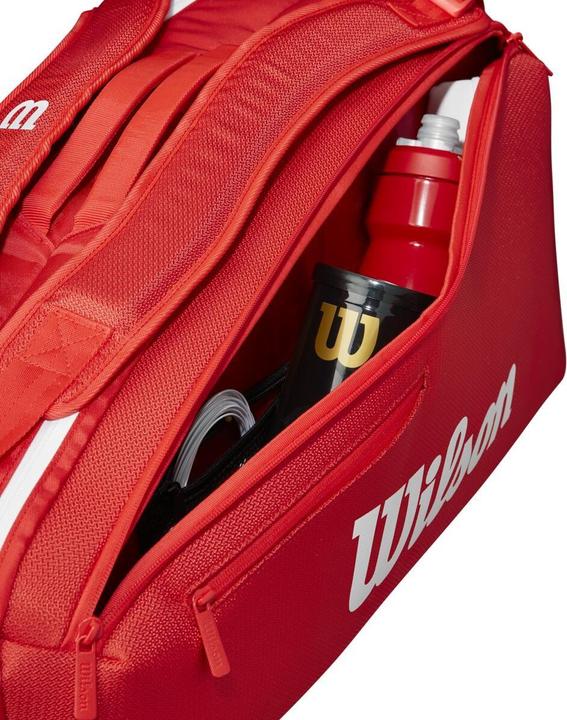 Image du produit Wilson Super Tour Rot 6er Schlägertasche (6R)