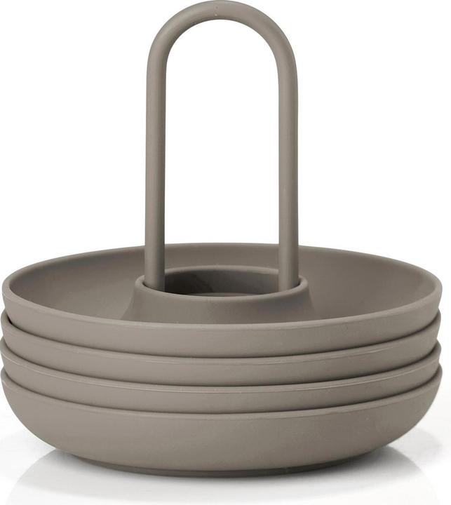 Image du produit Zone Denmark Coquetiers Singles 4 pièces, Taupe (4 x)