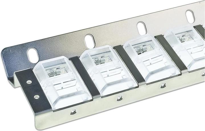 Image du produit Wirewin Panneau de brassage 12 ports 1U pour Keystone