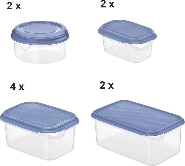 Produktbild Rotho 10er Set Kühlschrankdose RONDO