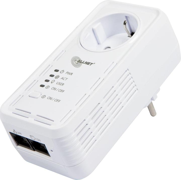 Allnet MSR IO central switching socket ALL3075 incl. WLAN & current measurement for IP building automation