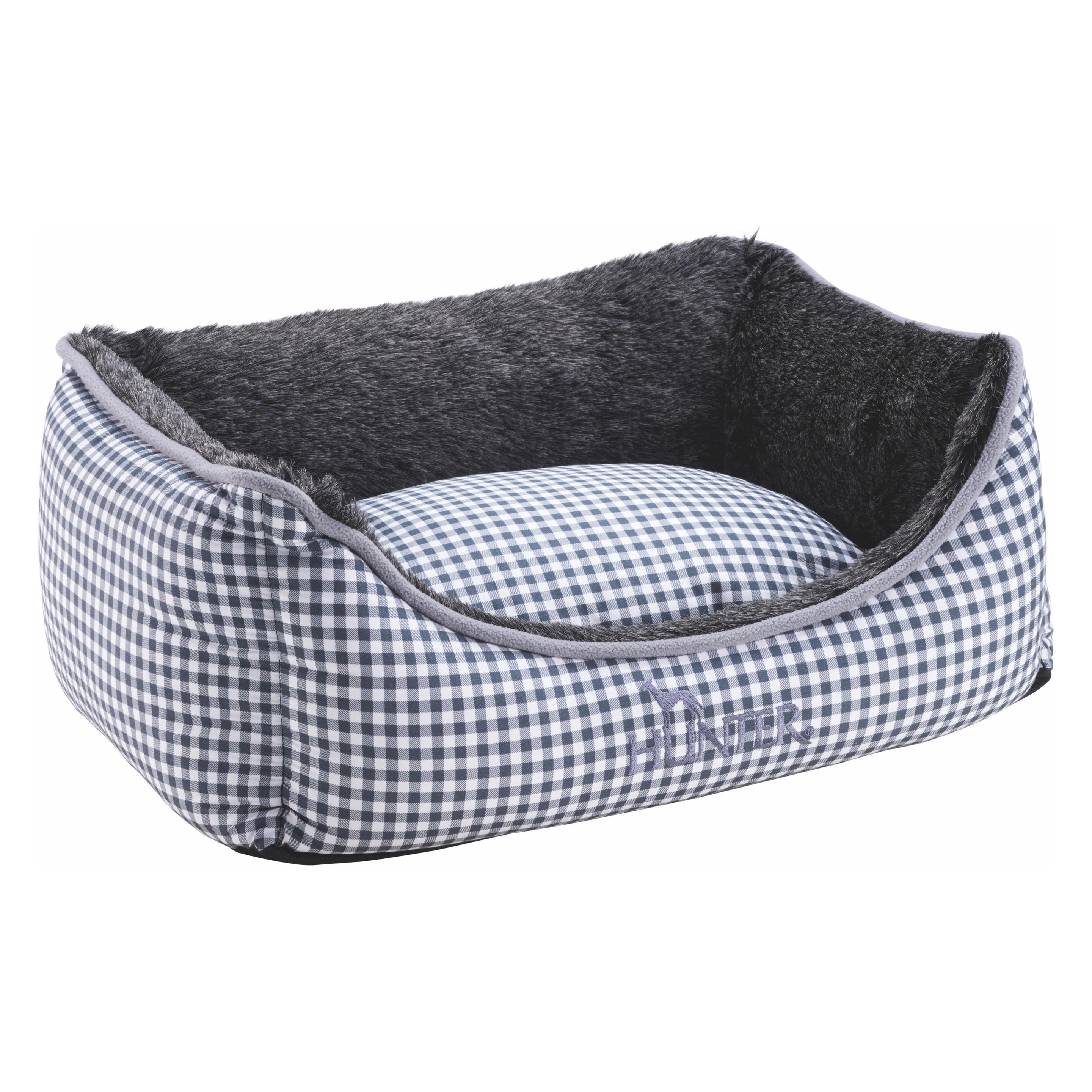 Hunter Canapé pour chiens Astana avec imitation fourrure (Chien), Panier pour chien + chat