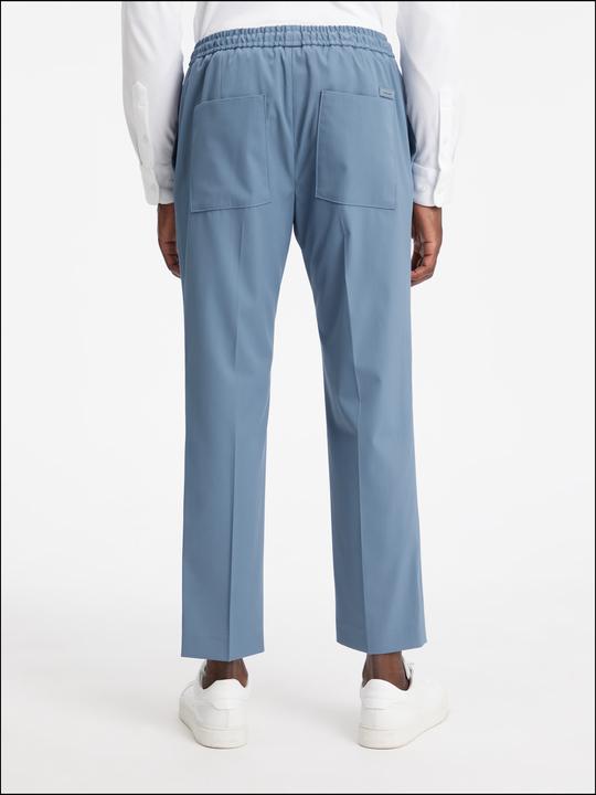 Image du produit Calvin Klein pantalons dÃ©contractÃ©s gris mÃ©tallisÃ©