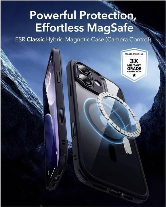 Produktbild ESR Classic Hybrid Magnetic Case (Camera Control) (Apple iPhone 17)