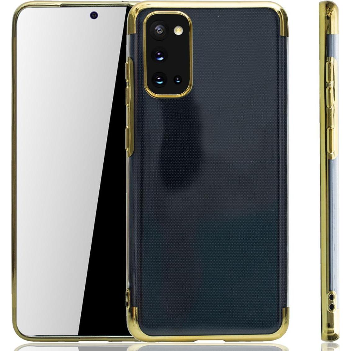 König Design Handyhülle für Samsung Galaxy S20 Case Cover Schutz Tasche Schutzhülle Etui Gold (Samsung Galaxy S20+), Sma...