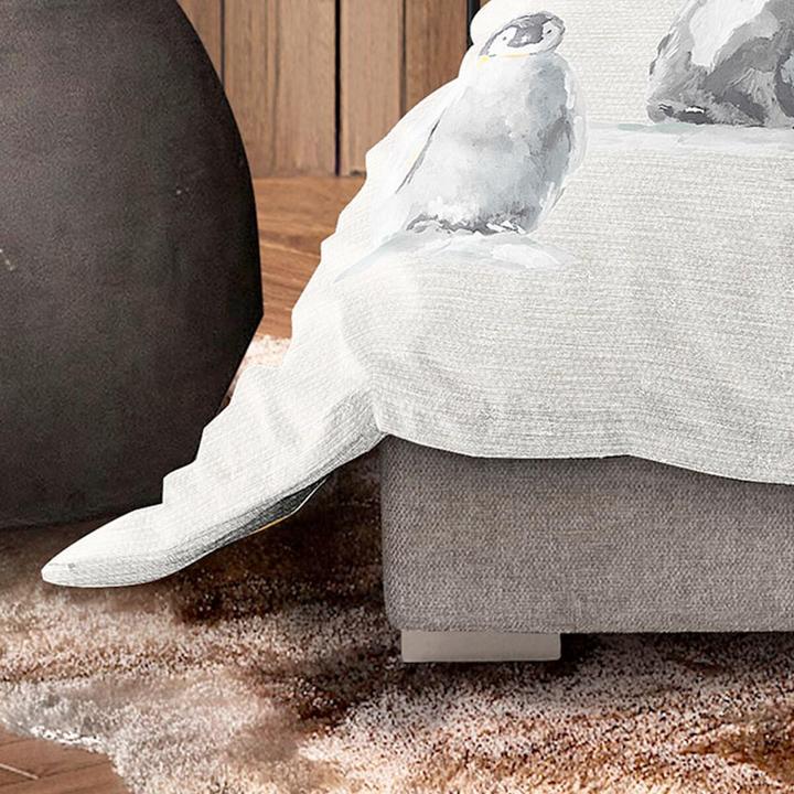 Produktbild Irisette Feinbiber Bettwäsche Panda 8645 natur (Bettwäsche Set, 155x220 cm + 80x80 cm)