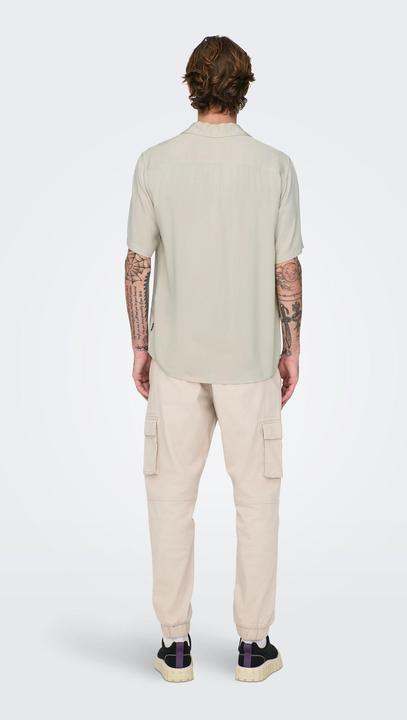 Produktbild Only & Sons Einfarbiges Kurzarmhemd (XXL)