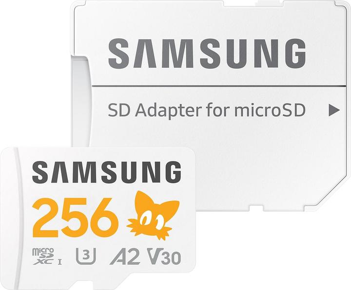 Actual product image Samsung MB-MD256S (256 GB, microSDXC, U3, UHS-I)