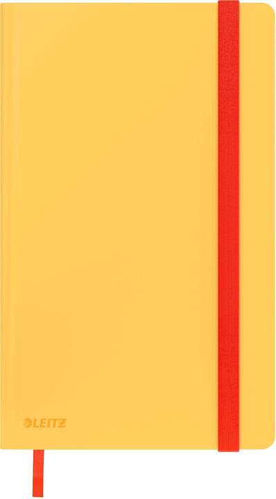 Image du produit Leitz Carnet de notes Cosy 14.8 x 21 cm, quadrillé, jaune (A5, Quadrillé, Couverture rigide)