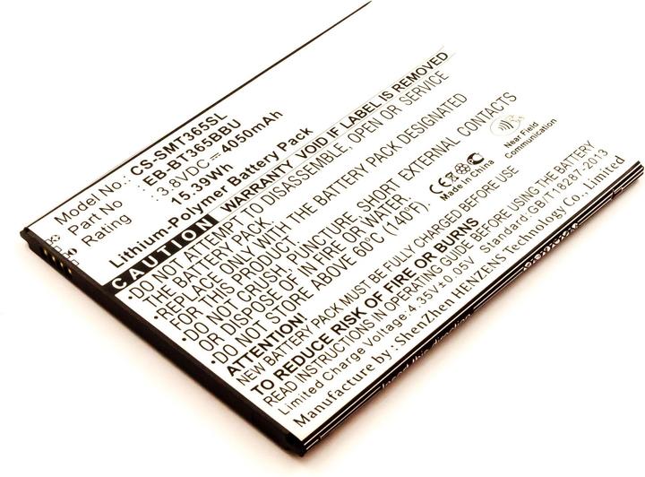 Image du produit AGI Batterie compatible avec Samsung SM-T360 - Batterie - 4.050 mAh