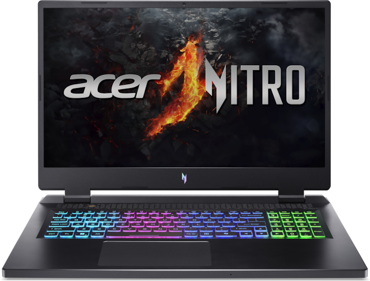 Actual product image Acer Nitro 17 (17.30", AMD Ryzen 7 8845HS, 16 GB, 1000 GB, DE)
