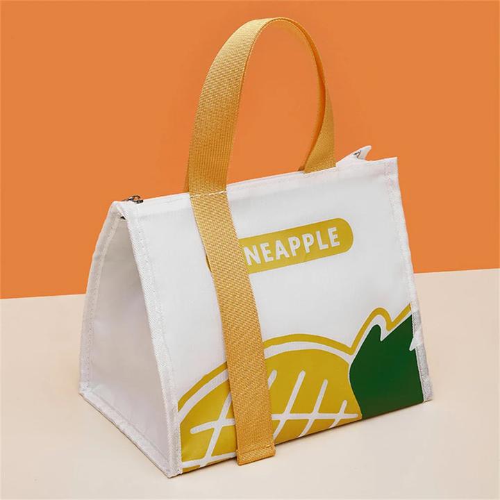 Produktbild Only-Bags.Store Isolierte Lunchtüten Frühstück Lunch Box Organizer Wasserdicht Camping Essen Trinken Kühltasche