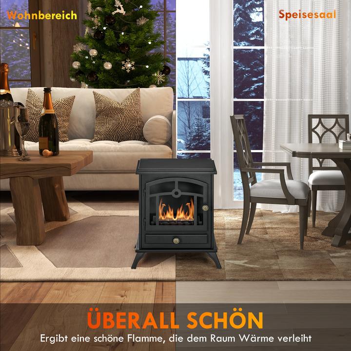 Actual product image Homcom Ethanol fireplace