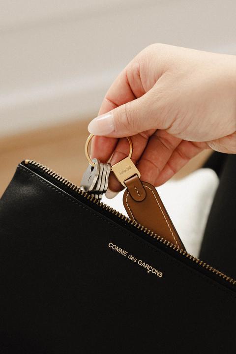 Immagine prodotto Orbitkey Portachiavi ad anello, caramello