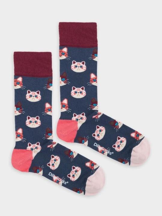 Image du produit DillySocks Sky Kitten (Une unité par pack, 41 - 46)