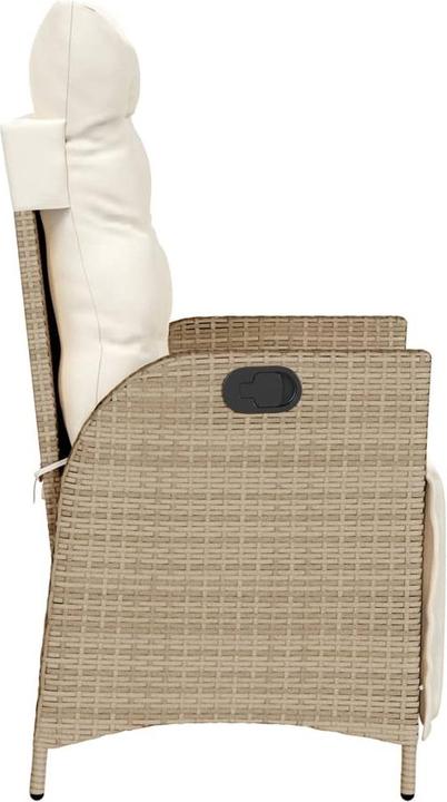 Produktbild vidaXL Gartensessel verstellbar