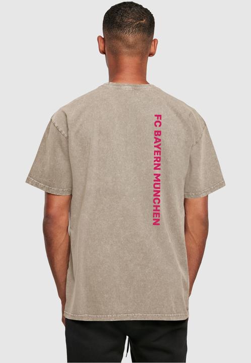 Image du produit FC Bayern München Logo Color Acid Washed Heavy Oversize Tee - 115453 (L)