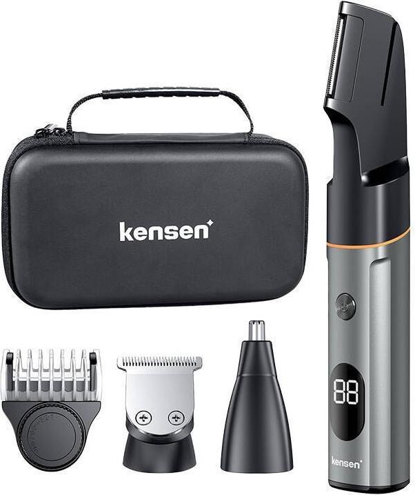 Actual product image Kensen Zestaw golarka elektryczna IPX6 06-KTMQ21-0GA (srebrna)