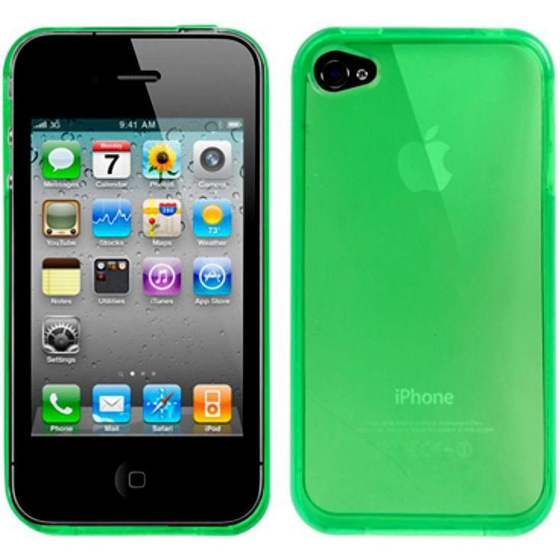 Thumbnail - König Design Schutzhülle TPU Hülle für Handy Apple iPhone 4 & 4S (Apple iPhone 4, LG G4s), Smartphone Hülle, Mehrfarbig
