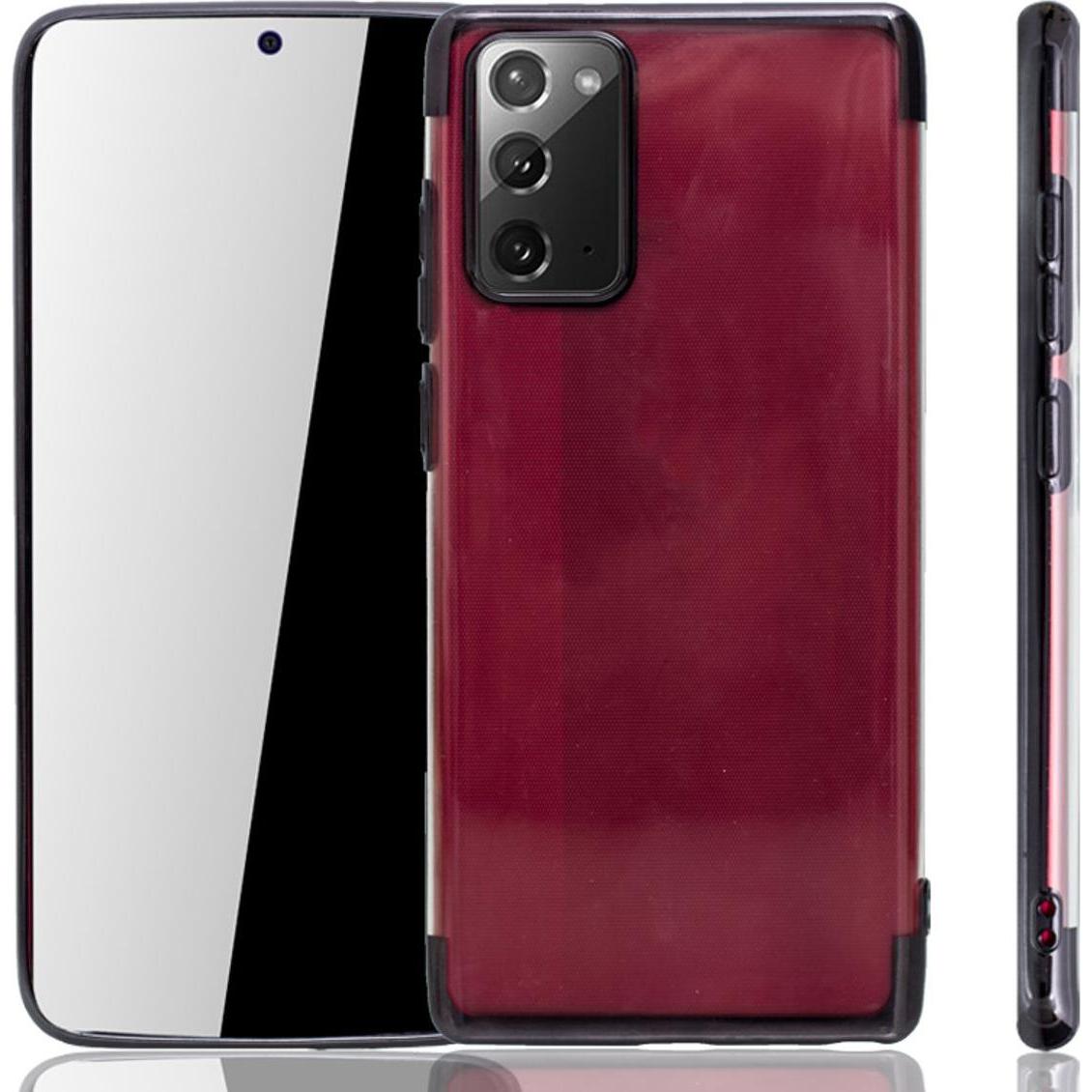 König Design Handyhülle für Samsung Galaxy Note 20 Schutzcase Backcover Bumper Etuis Schwarz (Samsung Galaxy Note 20), S...