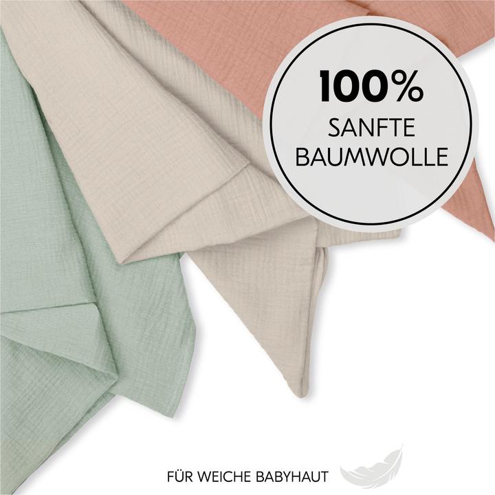Image du produit Hauck Cuddle N Clean 3Set Sage/Beige/ Cork (80 cm, 80 cm)