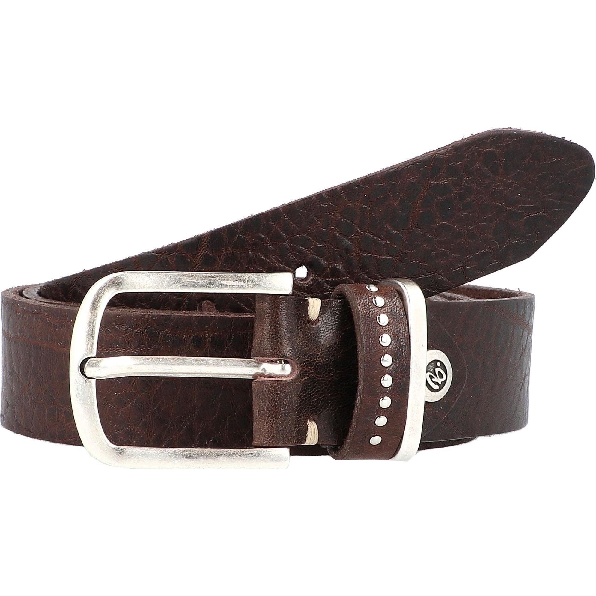 B.Belt, Damen, Gürtel, Fashion Basics Cleo Gürtel Leder, Braun, (100)