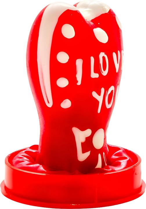 Produktbild Erco Scherzkondom «Herz - I Love You»: Leuchteffekt, romantisches Design, witziges Geschenk (1 Stk.)