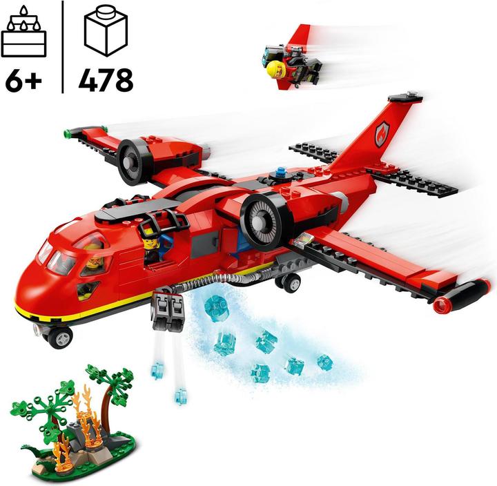 Image du produit LEGO 60413 Aéronefs de lutte contre l'incendie (60413, LEGO City)