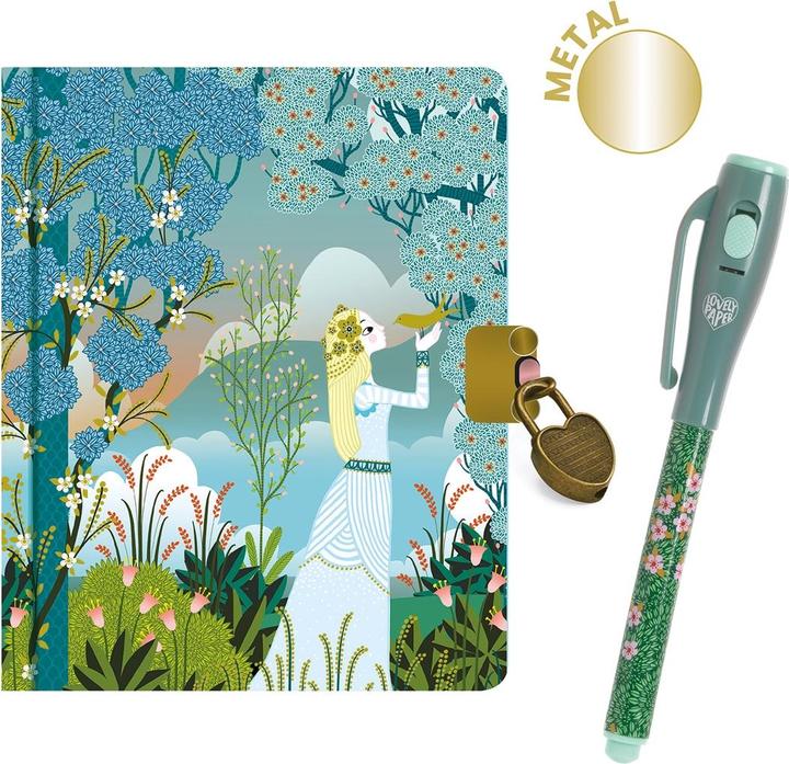 Image du produit Djeco Charlotte (A6, À rayures, Couverture rigide)