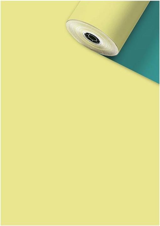 Actual product image Stewo Wrapping paper 0.5x250m Uni Duplo yellow light
