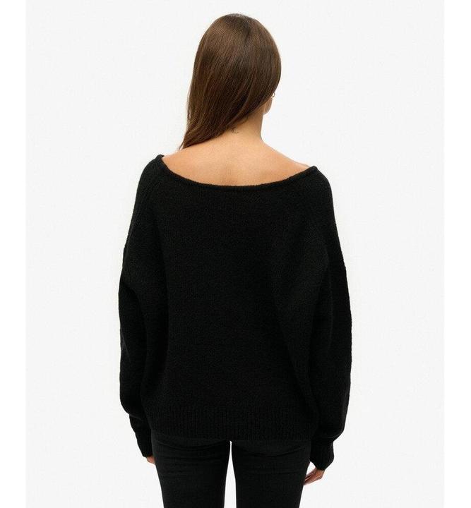 Produktbild Superdry Oversize Damen Pulli mit V-Ausschnitt (S)