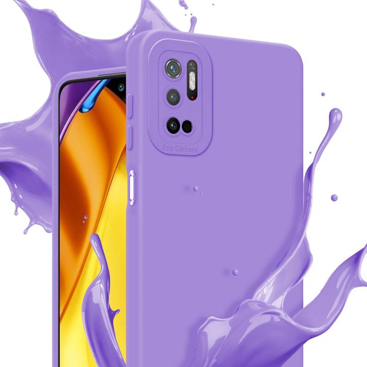 Actual product image Cadorabo Cover for Xiaomi RedMi NOTE 10 5G / POCO M3 PRO 5G in TPU Fluid LM162 Style (Xiaomi Poco M3 Pro 5G, Xiaomi Redmi Note 10 5G)