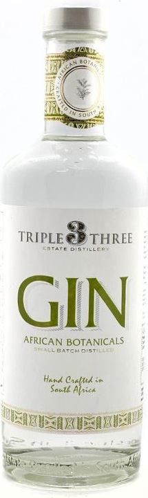 Image du produit Triple Three Gin African Botanicals 0.5 l (1 x 50 cl)