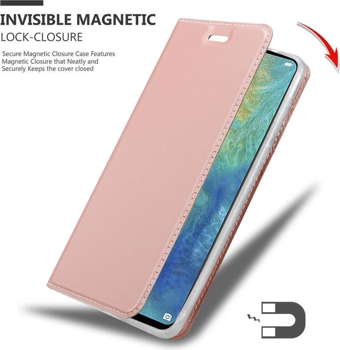 Actual product image Cadorabo Book Classy Style Cover (Mate 20)