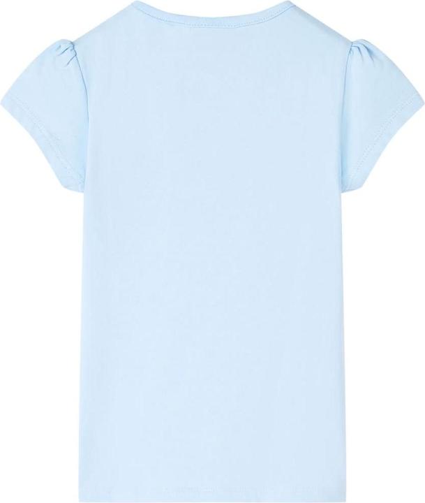 Immagine prodotto VidaXL T-shirt per bambini azzurro 104,Materiale: 95 % cotone. 5 (104)