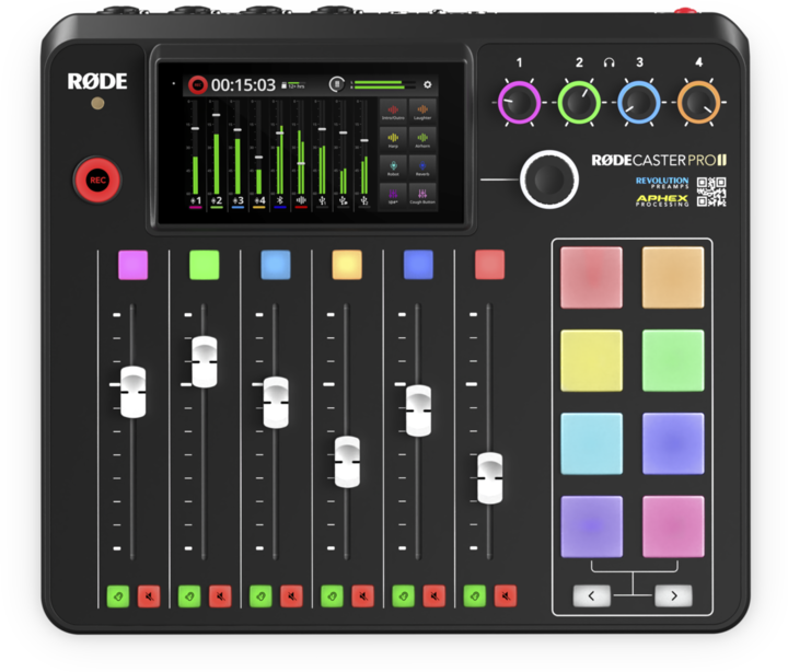 RØDE RODECaster Pro II (Studio- and Livemixer)