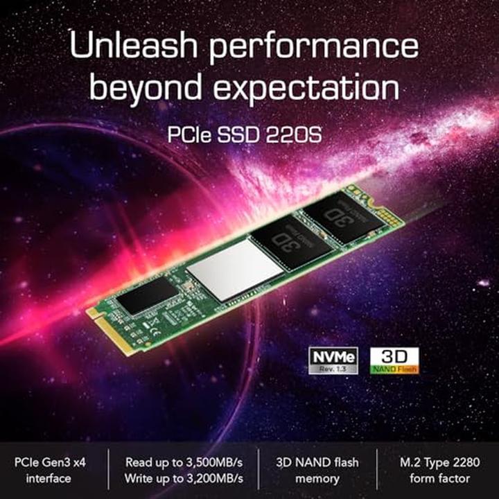 Image du produit Transcend 220S SSD 2 TB (2000 Go, M.2 2280)