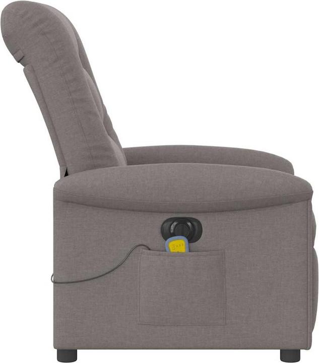 Produktbild VidaXL Massagesessel Elektrisch Taupe Stoff