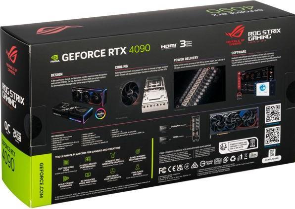 Image du produit ASUS GeForce ROG STRIX RTX 4090 OC Edition (24 Go)