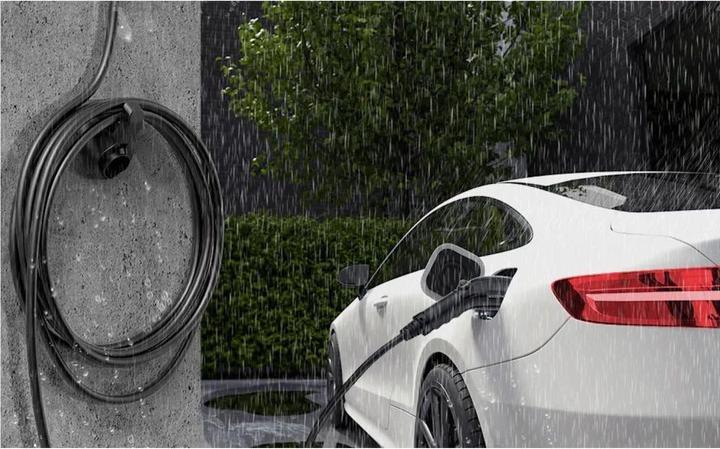 Produktbild iLike Car accessories EV Charge EV2405 Type 2 EV Charging Cable Holder with Plug Dock Wall Bracket